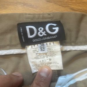 Dolce & Gabbana khaki pants